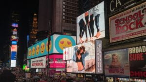 Un paseo nocturno por Times Square
