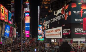Mi experiencia en la caída de la bola en Times Square el 31 de diciembre de 2023 ¡Bienvenido 2024!