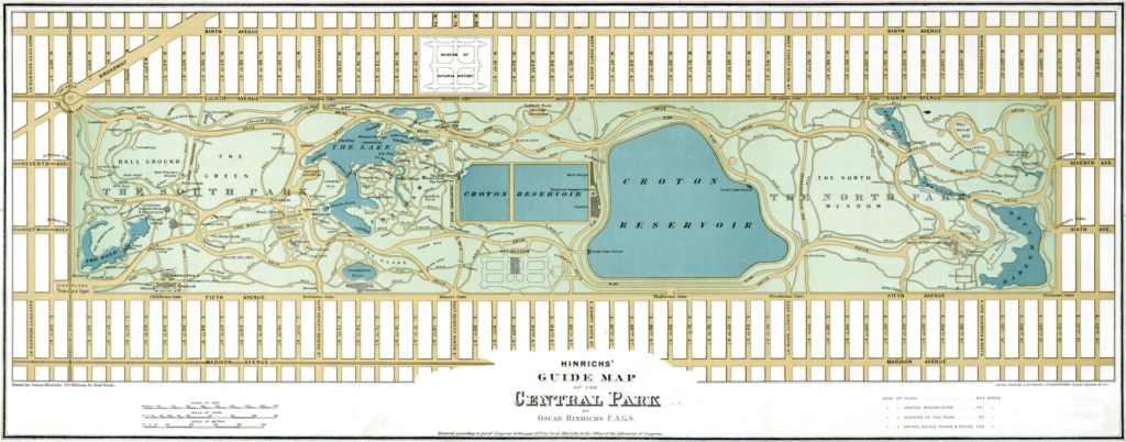 Plano del Central Park